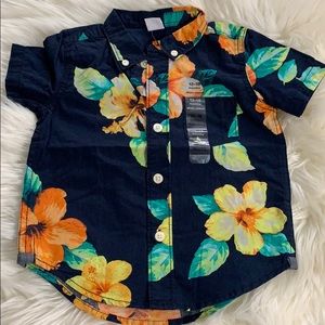 Toddler Hawaiian top